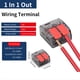 thumbnail image 2 of Conectores Rápidos de Palanca CMK63 para Cable Eléctrico, Bloque de Terminales Surtido para el Hogar, 0,08-4 mm, 32 A, 1 Entrada, 1 Salida., 2 of 9