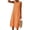 #207-Orange, variant on TaTaai Women's Striped Print Sleeveless Maxi Dress with Round Neck, Side Pockets, and Casual Comfortable Fit Gift
