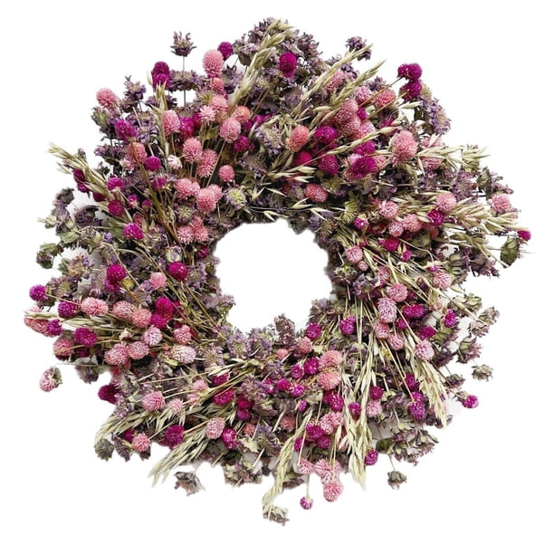 Texas Wildflower WreathSpring Wreath Colorful Spring And Summer Wreath Home Decoration