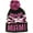 Camo/Hot Pink, variant on Miami Adult Size Winter Knit Beanie Hats (Black/Red 2X)