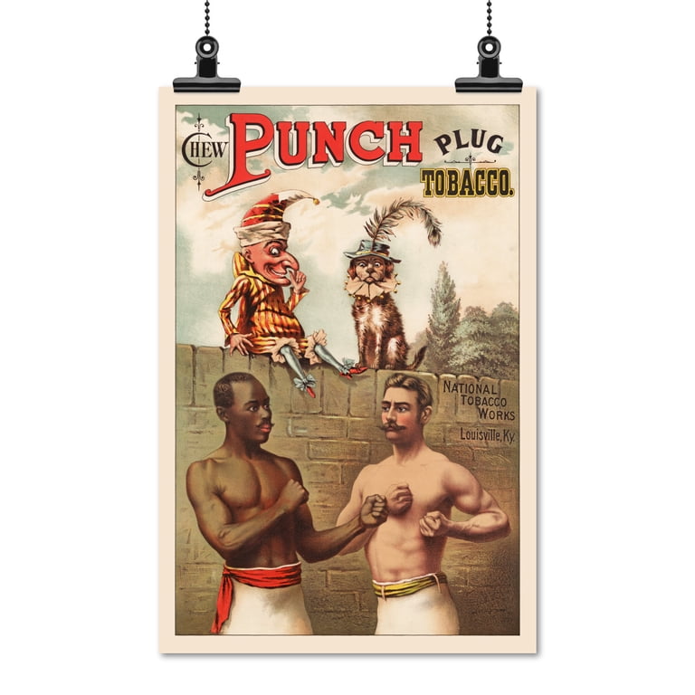 Print: Chew Punch Plug Tobacco. National Tobacco Works, Louisville, Ky