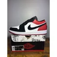 thumbnail image 1 of A i r-Jor-dan 1 SE Low Black Toe, 1 of 6