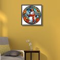 thumbnail image 2 of Kit Con Cuentas Cuadradas 5D DIY Muñeco Nieve Navidad Del 45x45cm, 2 of 9