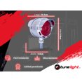 thumbnail image 2 of Plafón Direccional Redondo 18 Leds Gel Rojo Ámbar Tunelight-Renovatio 30864110 12-24 Volts, 2 of 7
