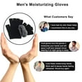 thumbnail image 5 of Moisturizing Spa Gloves Fingerless Pink Women's Gel Moisturizing Gloves Day Night Instantly Repair Eczema Dry Rough and Cracked Hands, 5 of 6