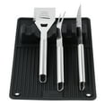 thumbnail image 3 of Ozeri BBQ and Grill Utensil Holder Mat Set, Black, 3 of 5