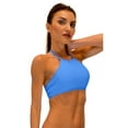 thumbnail image 4 of VF-Sport - Bikini Top, High Neckline Halter (Turquoise, 3X), 4 of 6
