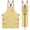 Yellow, variant on Chef Apron Artist Painting Gardening Work Apron Barista Bartender Barber Shop Apron, Cross Back Adjustable Strap Men Women Canvas Aprons with Large Pockets for Kitchen Cooking Baking Grilling – Black
