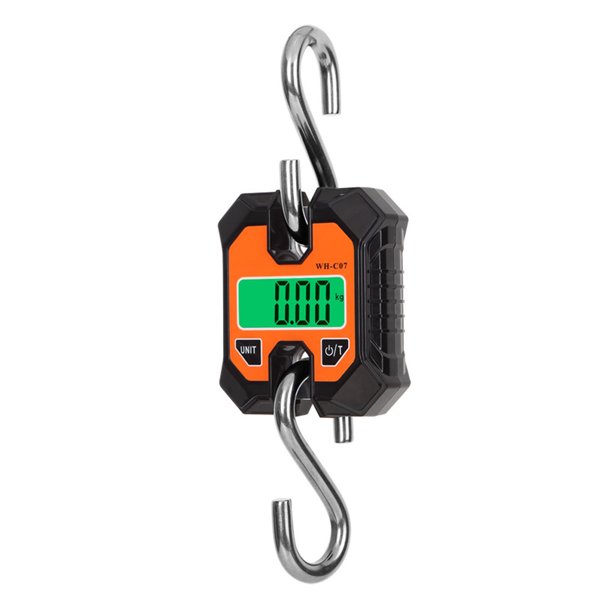 Báscula electrónica de gancho portátil, mini báscula digital de mano para colgar equipaje, uso industrial