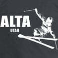 thumbnail image 3 of CafePress - Alta Utah Skier Long Sleeve T Shirt - Long Sleeve Dark T-Shirt, 3 of 4