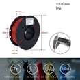 thumbnail image 3 of KINGROON 3D Printer PLA Filament 1KG 1.75mm High Quality 3D Printing Material Degradable Eco-friendly Plastic, 3 of 8