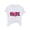 White, variant on Njagoc3 Womens Pink Ribbon Crewneck Tee Soft Cotton Breast Cancer Awareness Shirt with Hope Bloom Design