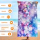 thumbnail image 5 of Toalla de playa de microfibra, súper especial, a prueba de arena, multiusos, para viajes, piscinas y camping, 150 x 75 cm., 5 of 6