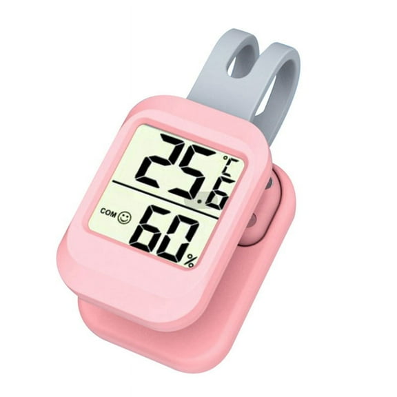 Guitar Humidifier with Thermometer Hygrometer for Guitar Humidifier Anti-Drying-Panel Cracking Guitar Accessories Pink