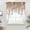Brown, variant on Eucalyptus Leaves Swag Valances for Windows 2 Pack, Kitchen Window Curtains 36 Inch Length, Sage Green Summer Botanical Weeping Rustic Privacy Swag Curtains for Living Room/Bathroom 36"x36"