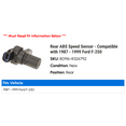 thumbnail image 2 of Rear ABS Speed Sensor - Compatible with 1987 - 1999 Ford F-250 1988 1989 1990 1991 1992 1993 1994 1995 1996 1997 1998, 2 of 2