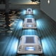 thumbnail image 4 of Camino de luz con energía Solar, lámpara rectangular, cerca de césped de paisaje, herramienta de iluminación impermeable para exteriores, Iluminación y accesorios  1 pieza. Color único azul Advancent HA072737-02, 4 of 6