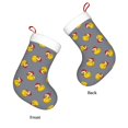 thumbnail image 3 of Honeii Christmas hat duck for Christmas Stocking,Large Xmas Stocking,Holiday and Family Stocking for Fireplace Christmas Holiday Party Decoration, 3 of 7