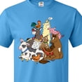 thumbnail image 4 of Inktastic Happy Farm Animals T-Shirt, 4 of 5