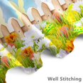 thumbnail image 2 of pipaio 72x84 Inches Happy Easter Shower Curtains for Bathroom Spring Garden Flowers Blossom Bunny Colorful Eggs Cartoon Rabbit Ears Bokeh Shower Curtain Decor Set Polyester Fabric with Hooks, 2 of 6