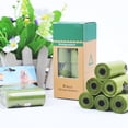 thumbnail image 4 of Trayknick 1/3/8 Roll Biodegradable Paws Print Pet Dog Poop Bags Cats Waste Garbage Pouch, 4 of 13