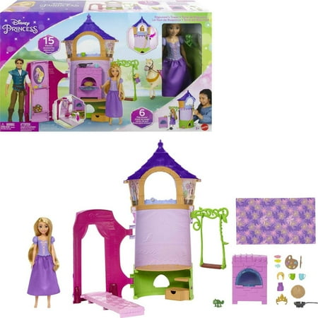 Disney Princess Rapunzel&#39;s Tower Playset