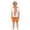BO10-Orange, variant on Rhuody Boy Outfits Crewneck Short Sleeve Performance Outfit For Stage Show Kindergarten Graduation Cheerleading Party Wear Durable Wear 12-13 Years Sky Blue