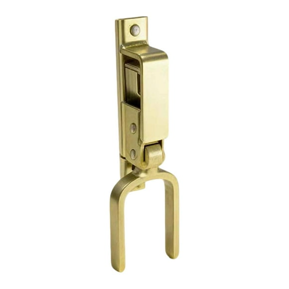 Luzkey Instant Locking Farm Gate Latch Door Hardware Outdoor Auto Lock Door Lock for Backyard Pool Chicken Coop Doors Courtyard Lawn