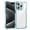 Blue, variant on SaniMore for iPhone 12 Pro Case, [Wireless Charging] Crystal-clear No-yellow Rugged PC Back Cover Shockproof Bumper Strong Drop Resistant Slim Lightweight Shell for iPhone 12 Pro(6.1" 2020), Clear