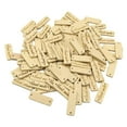 thumbnail image 2 of 50 Pieces Handmade Label Wooden 2-holes Buttons Gift Tags For Scrapbooking Craft 30mm Beige, 2 of 6