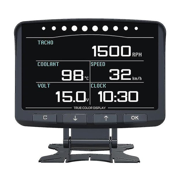 X50 Pro Car Obd2 Hud Gauge Meter Multi Funcional Digital Dashboard Computer Auto Display Coolant O