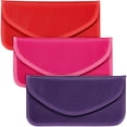 thumbnail image 1 of 3 Pcs Sacs Porte-Clés Faraday Sacs de Blocage de Signal de Cellulaire Sacs de Protection de Porte-Clés de Voiture Sacs Anti-Vol Sacs de Blocage de Signal pour Protection de Clé de Cellulaire (Violet, Rose Rouge et Rouge), 1 of 5