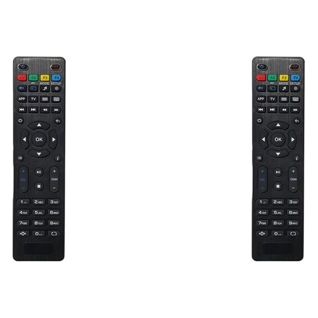 ZLight Remote Controller Wireless TV Control Battery Operated Travel Equipment Accessory Replacement for MAG254 MAG250 1 2Set