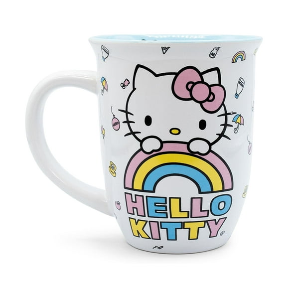 Taza de café Silver Buffalo Sanrio Hello Kitty, 480 ml, cerámica