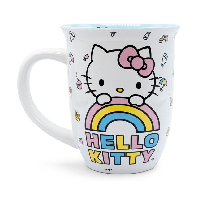 Taza de café Silver Buffalo Sanrio Hello Kitty, 480 ml, cerámica