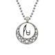 thumbnail image 1 of La inscripción chino Apellido personaje Shi Collares Colgante Retro Moon Stars Jewelry Unbranded M, 1 of 3