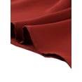 thumbnail image 5 of INSPIRE CHIC Hauts d'Été Sans Manches à Encolure en V Portefeuille à Taille Nouée pour Femmes, 5 of 5