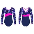 thumbnail image 4 of MSemis Kid Girls Gymnastic Bodysuit Ballet Dance Leotard Athletic Unitard, 4 of 4