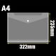 thumbnail image 4 of Carpetas transparentes para documentos Desiderio, sobres transparentes para archivar, sobres de plástico impermeables para papel tamaño carta A4, 4 of 5