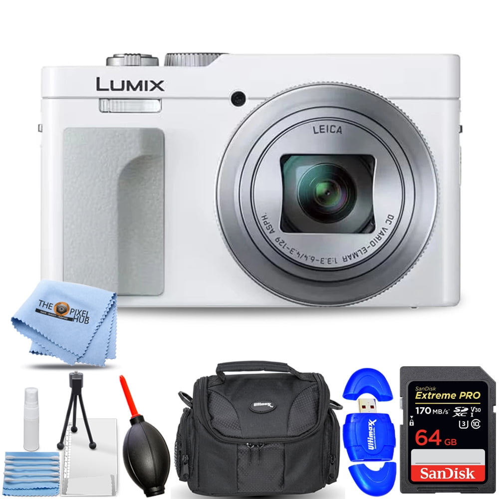 Panasonic TZ99/ZS99 Digital Camera (White) - Walmart.com