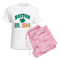 thumbnail image 6 of CafePress - Boston Irish Women's Light Pajamas - Women's Short Sleeve Print T-Shirt and Pants Light Cotton Pajama Set, 6 of 7