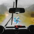 thumbnail image 2 of 2 Pieces car Mirror Bird Deterrent,Bird Deterrent for car,Reflective pinwheels Bird Deterrent,Car Decoration, 2 of 4