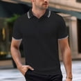 thumbnail image 3 of Men's 14-Color Solid Tipped Polo, 3 of 14
