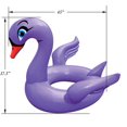 thumbnail image 4 of Flotteur Gonflable Géant en forme de Cygne, 4 of 5