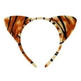 thumbnail image 3 of Byoo Kids Girls Carnival Dance Party Cartoon Skirt Outfits Tiger Ballet Skirt Hairband Set, 3 of 7