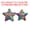 Colorful, variant on Uxcell Sequin Star Iron on Patches, Embroidered Sew Patches for DIY Clothing and Accessories Dark Blue