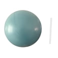 thumbnail image 1 of Pelota de pilates pequeña antideslizante de 9 pulgadas, pelota de ejercicio, pelota de entrenamiento para trabajar Azul, 1 of 9