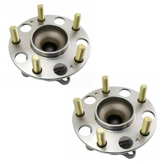 TRQ Rear Wheel Bearing & Hub Assembly Pair LH & RH Sides for Honda Accord BHA65659 Fits select: 2014-2015 HONDA ACCORD HYBRID EXL