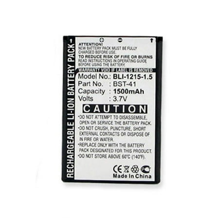 Sony Ericsson R800at Cell Phone Battery (Li-Ion 3.7V 1500mAh) Rechargable Battery - Replacement For Sony/Ericsson BST-41 Cellphone