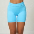 thumbnail image 2 of Pantalones cortos deportivos para mujer, mallas sexis para levantamiento de cadera y gimnasio, mallas de nailon + LICRA transpirable, tejido elástico con escote en V, 2 of 5